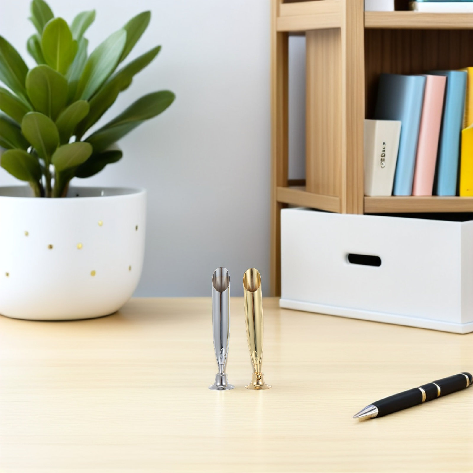 Pen Rest Single - 3Pcs Stainless Steel Pen Holder Insertion