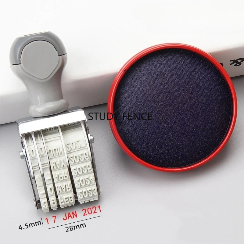 Portable English Date Stamp fo - огляд і ціна Rubber Date Stamp