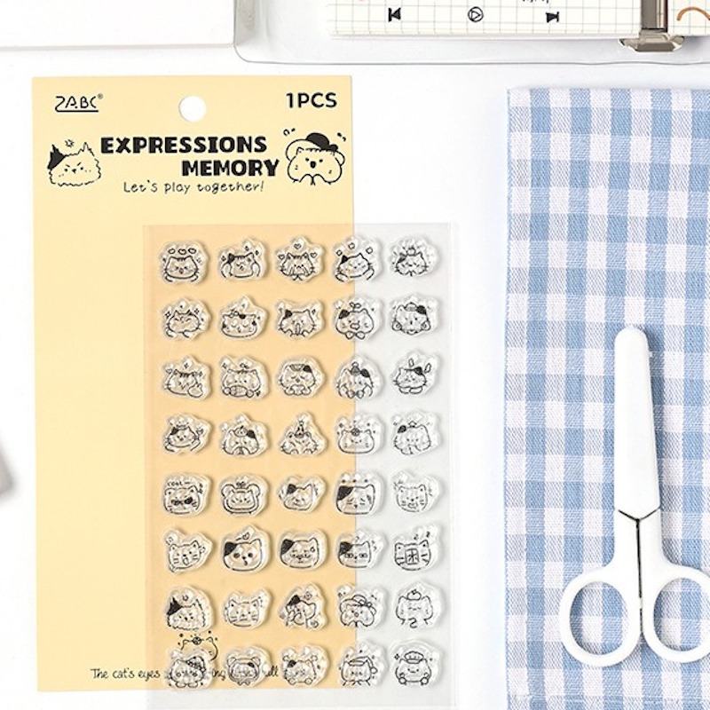 Mini Cute Daily Life Symbol Cl - огляд і ціна Rubber Date Stamp