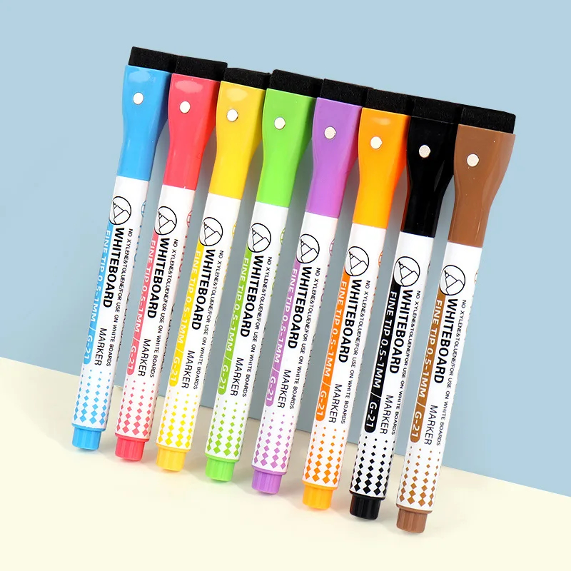 8 Colors 0.5mm Magnetic Dry Er - огляд і ціна Correction Pen Fine