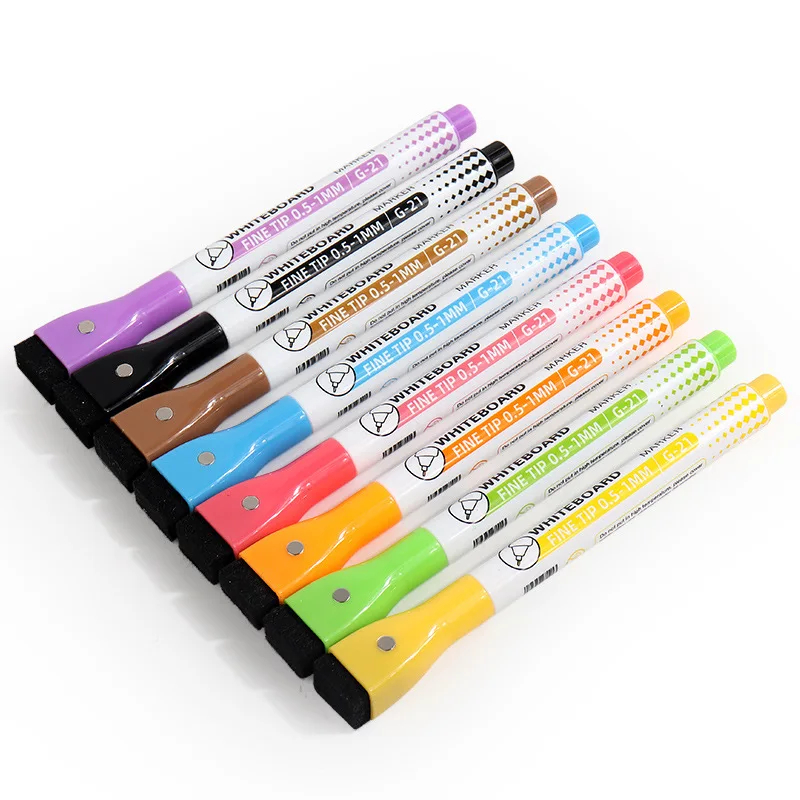 8 Colors 0.5mm Magnetic Dry Er - огляд і ціна Correction Pen Fine
