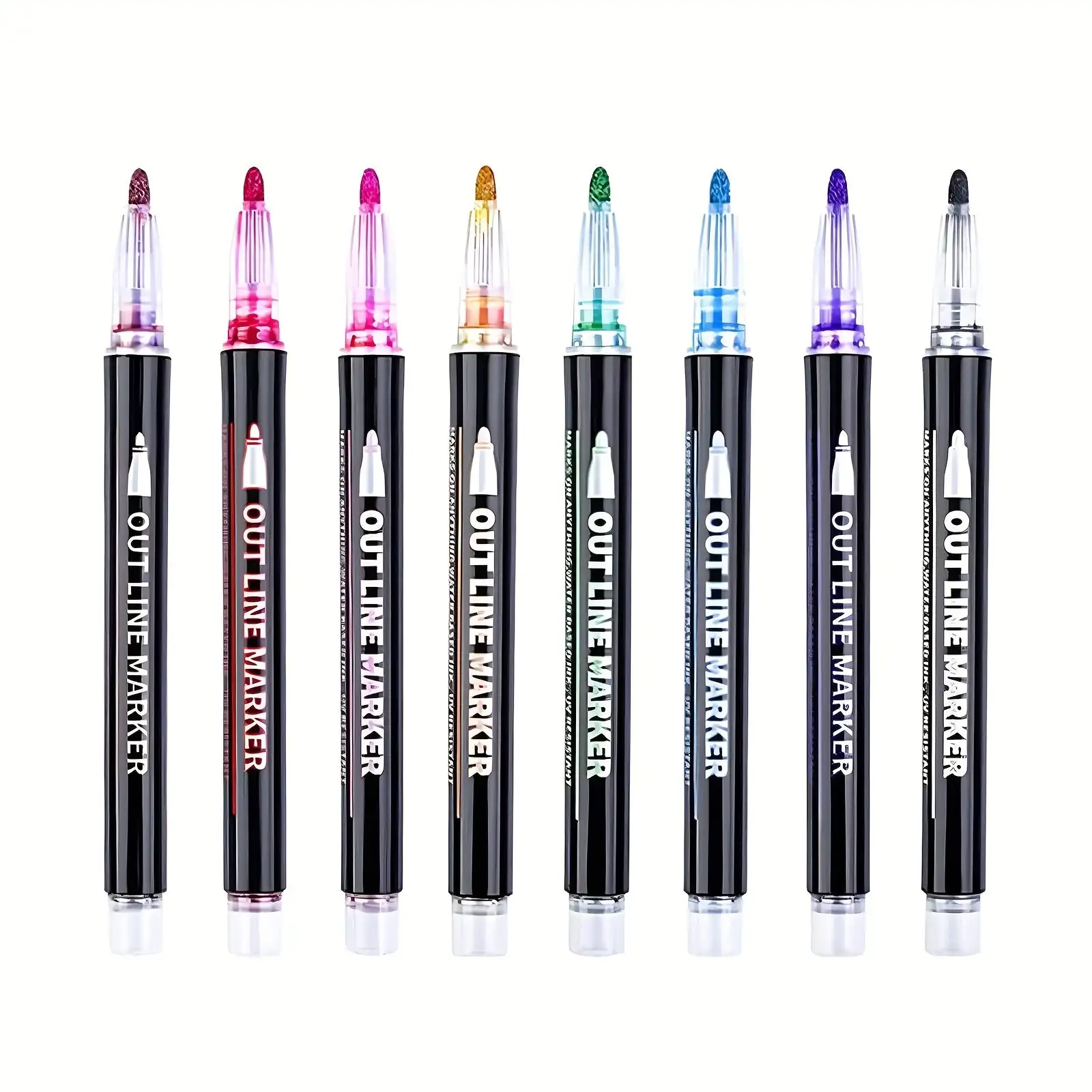 Dual-Tip Metallic Art Pens wit - огляд і ціна Correction Pen Fine