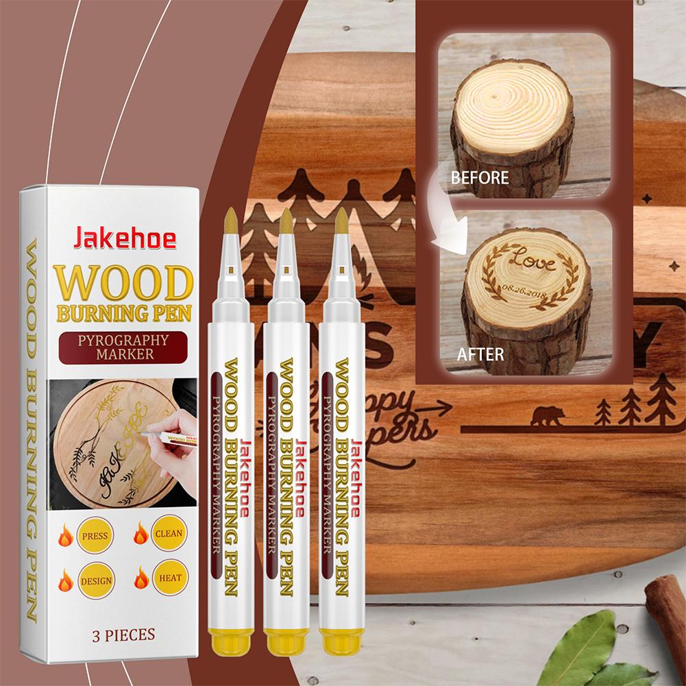 3pcs Wood Burning Pen Scorch C - огляд і ціна Correction Pen Fine