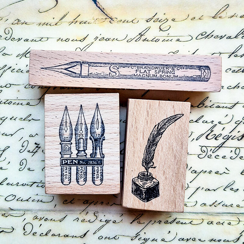 Scrapbooking Stamp Fountain Pe - огляд і ціна Fountain Pen Bottled Ink